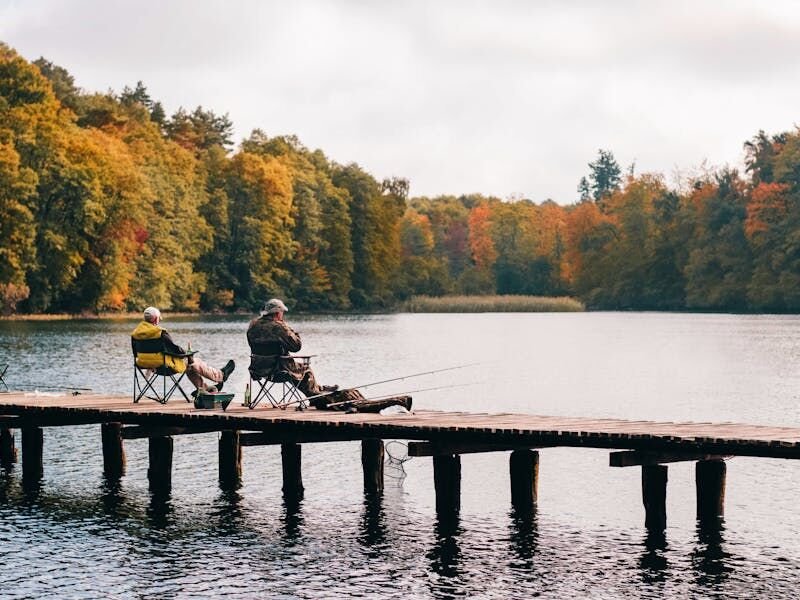 Dock fishing
